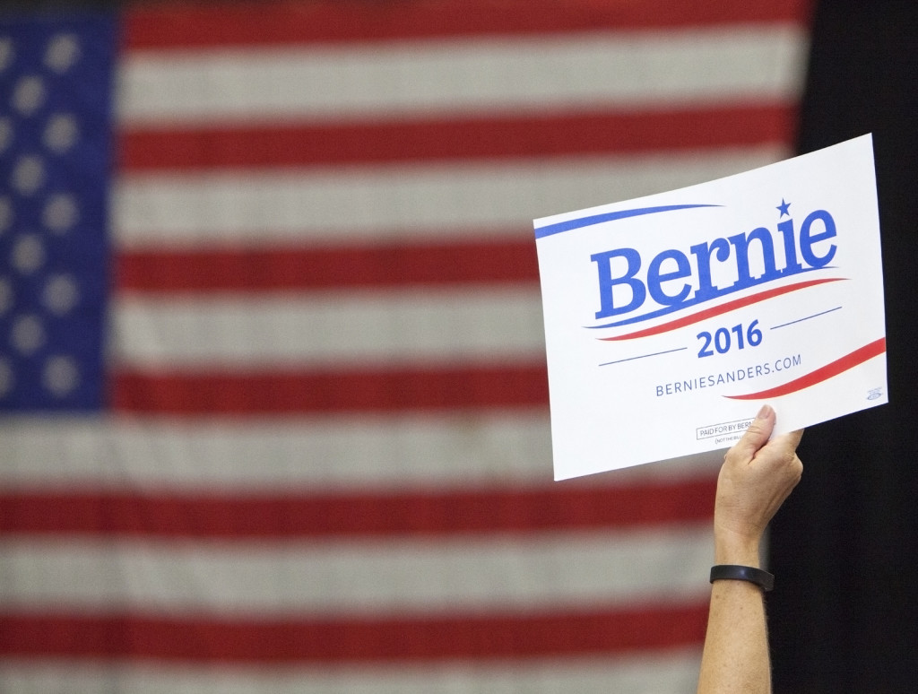 Bernie Sanders For President Sign InsideSources