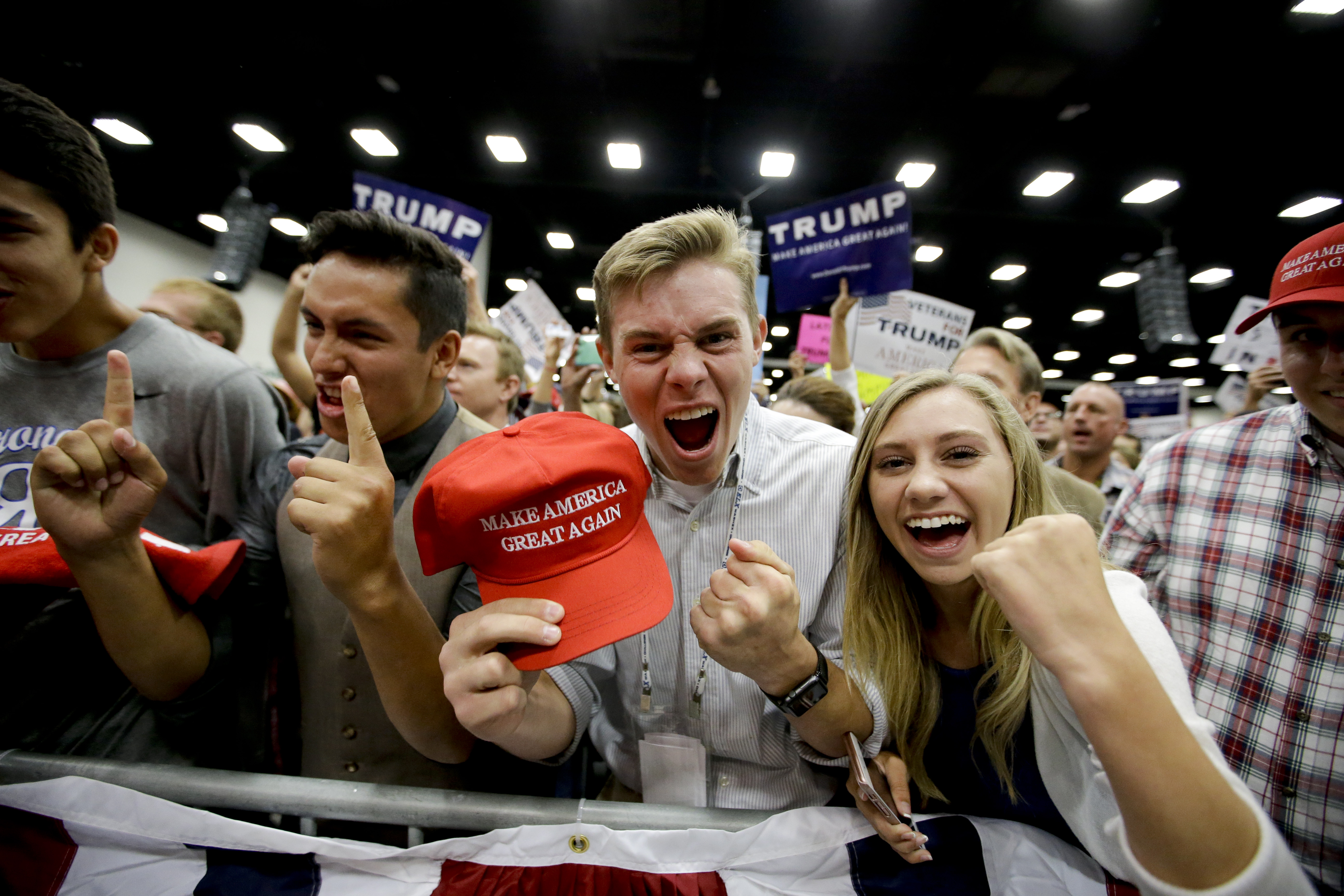 Trump Caucasians T-Shirt - Printing Ooze