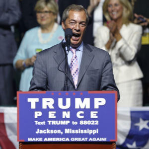 Brexit Campaign CEO: Farage’s Trump Support ‘Effectively an Endorsement’