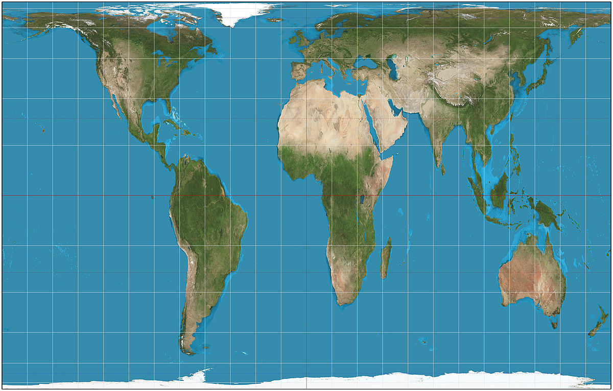 world map