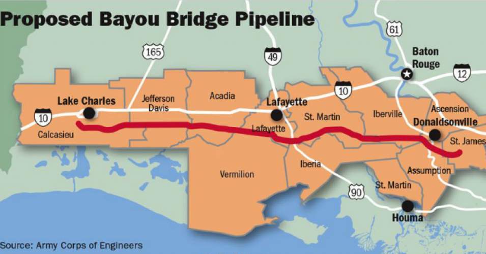 Bayou Bridge Pipeline Gets Army Corps Approval, but Protesters Still
