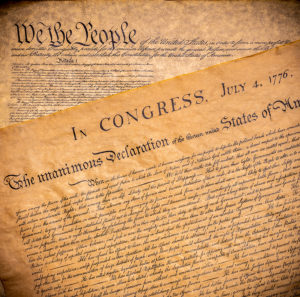 American founding documents. The constitution and Declaration of ...