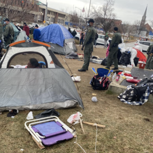 Homeless Encampment Creates Headaches for Craig, Opportunity for NH Progressives