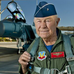 Chuck Yeager, a Real Hero, Breaks Through in New Book